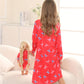 Bow Dream Girl Dress Cute And Matching American Girl Doll Clothes Accessories For Girls Dresses Set Dancing Girl Size 140