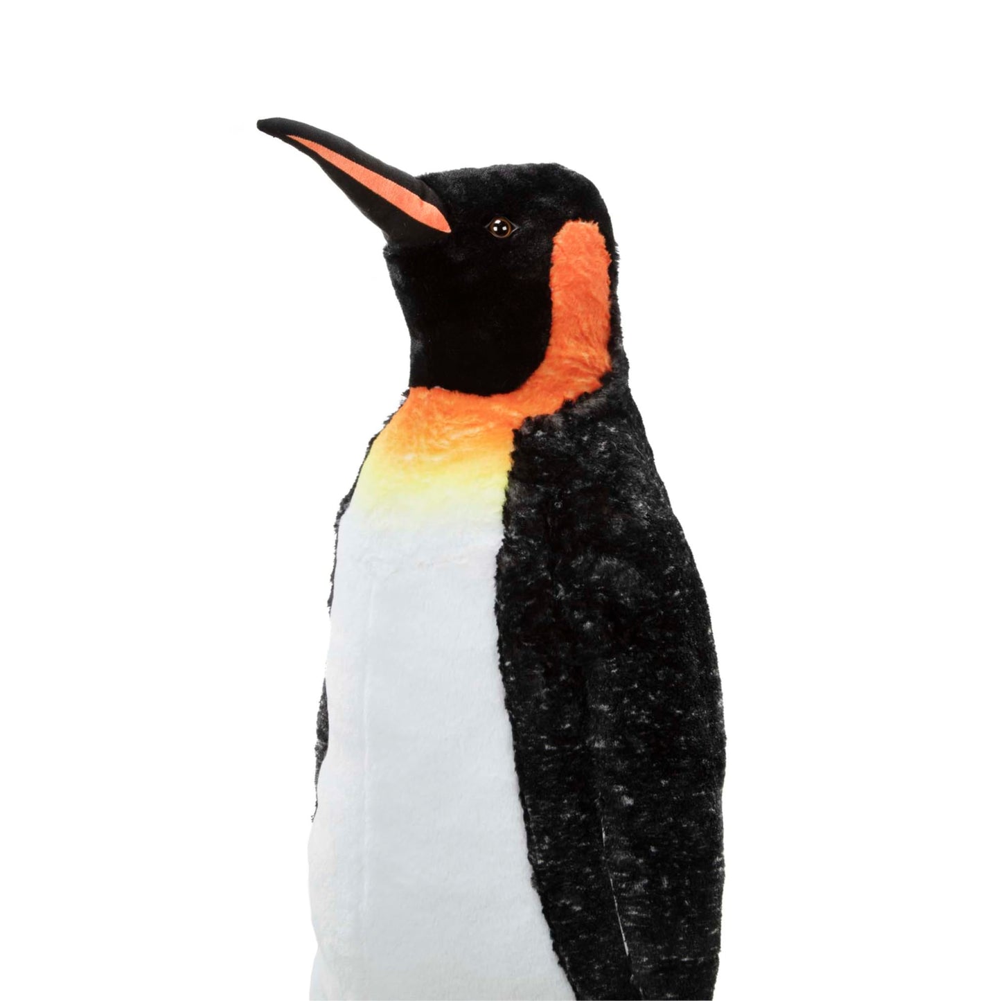 Melissa & Doug Giant Lifelike Plush Emperor Penguin Standing Stuffed Animal (3.4 Feet Tall) - Plush Toy