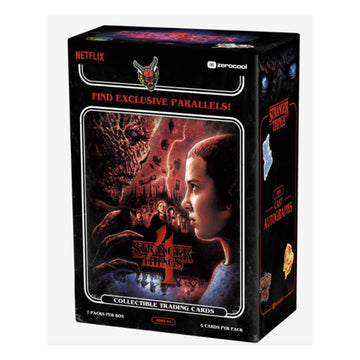 Stranger Things Season 4 2023 Topps Value Box  7 Packs Per Box