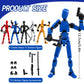 Gmajdar 4Pcs Assembled Titan T13 Action Figures Set - Robot Action Figure Fidget Toys For Boys Lucky Dummy Nova N13 Anime Figure
