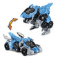 VTech Switch and Go Race Car - Velociraptor Model, Blue with Grey Color, Fun Transforming Toy for Kids