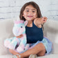 The Petting Zoo, Unicorn Stuffed Animal, Gifts For Girls, Cotton Candy Unicorn Plush Toy 12 Inch