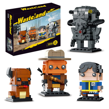 Wasteland Mech Soldier Figure Building Set Compatible With Lego For Adults,Halloween Toy For Boys And Girls 8-12 Years Up 581 Pc