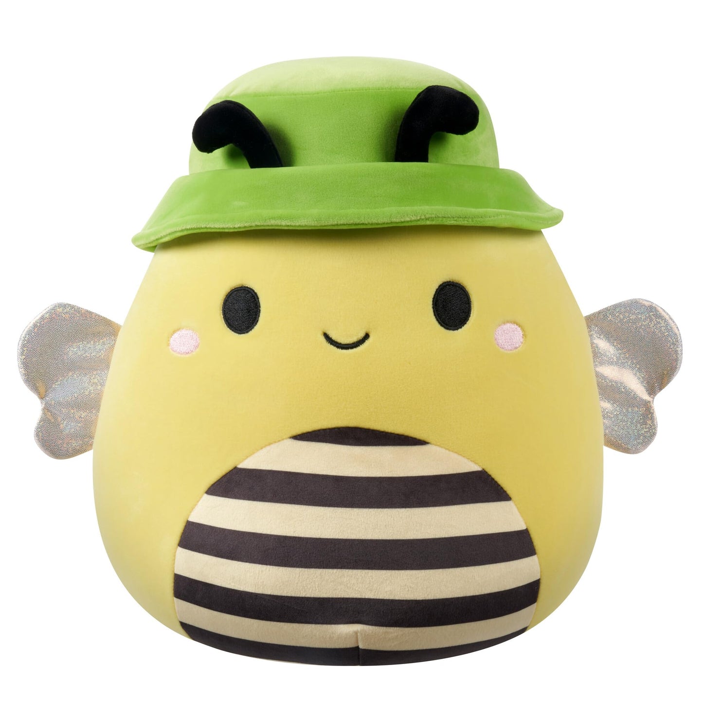 Squishmallows Medium Plush 12-Inch Yellow Bee Polyester Toy - Style 3, Model SQCR05748