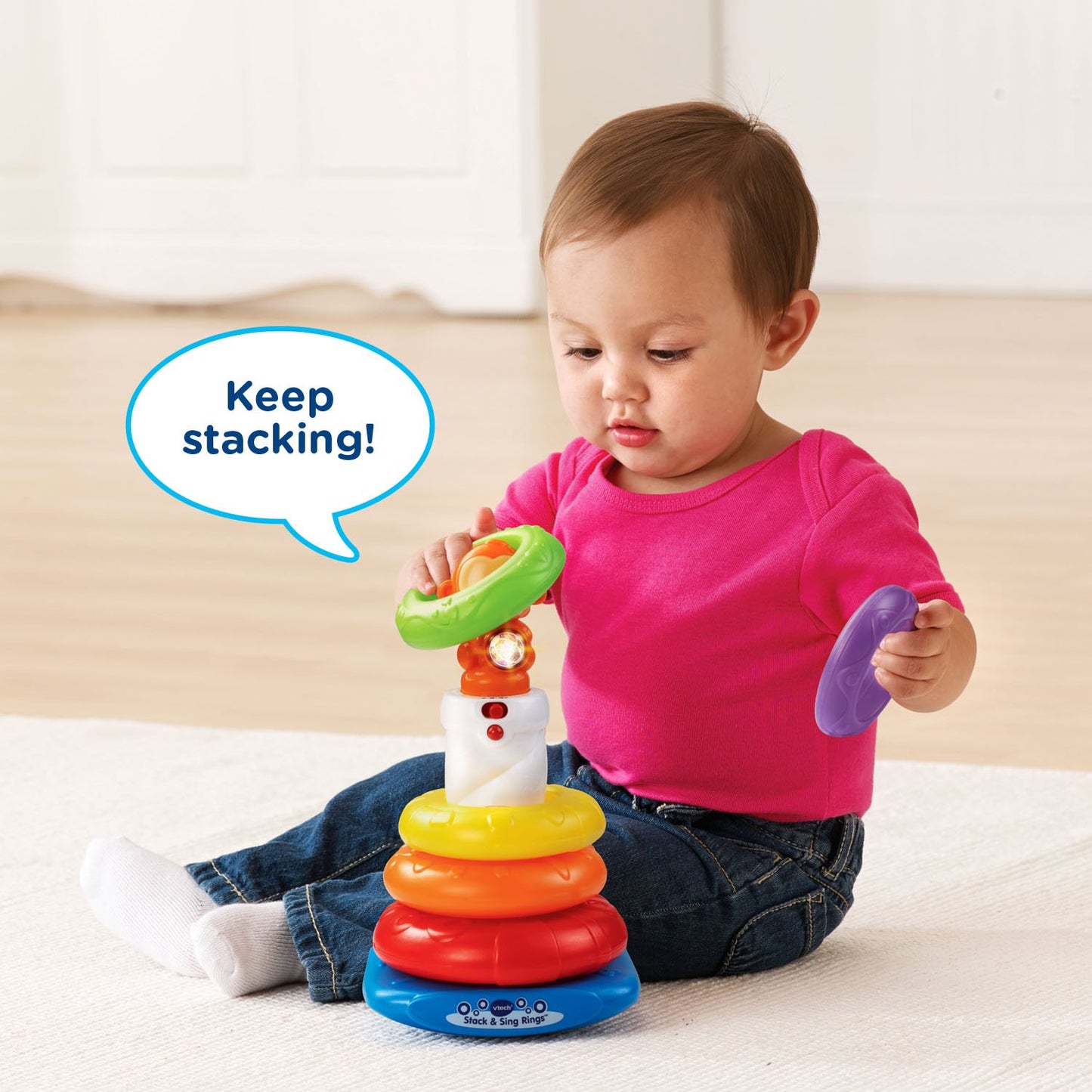 Vtech Stack And Sing Rings (Frustration Free Packaging)