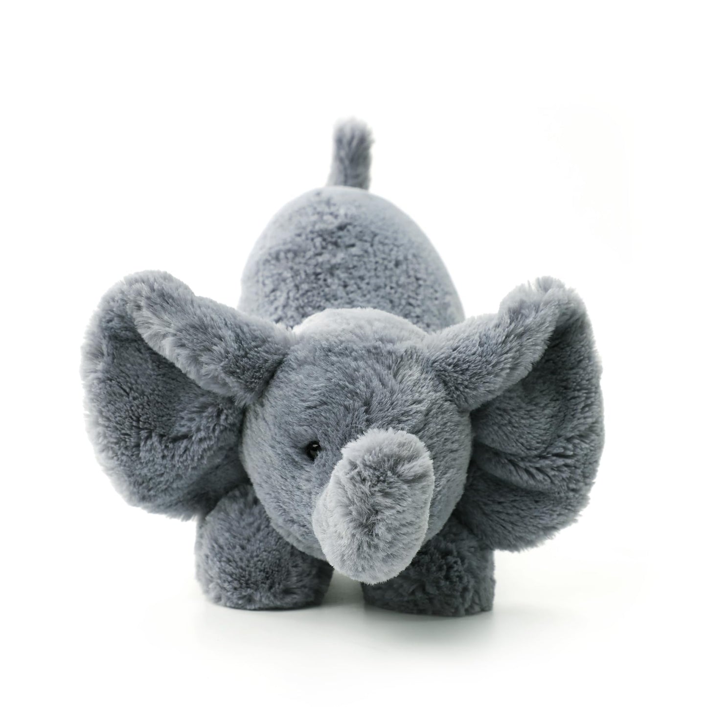 Recur Plush Gray Elephant Stuffed Animal,Soft Plushie,12 Inches,Adorable Gift For All Ages