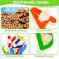 Jumlys Montessori Toys For Toddlers 1, 2, 3 Year Old, Wooden Alphabet Puzzles For Kids 1-3, Early Learning & Educational Abc Puz