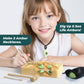 EDUMAN Amber Dig Kit - Glow in The Dark Oceanlife Fossil Set, 8"x6"x1", Educational Toy for Kids Ages 6-12, Boys & Girls