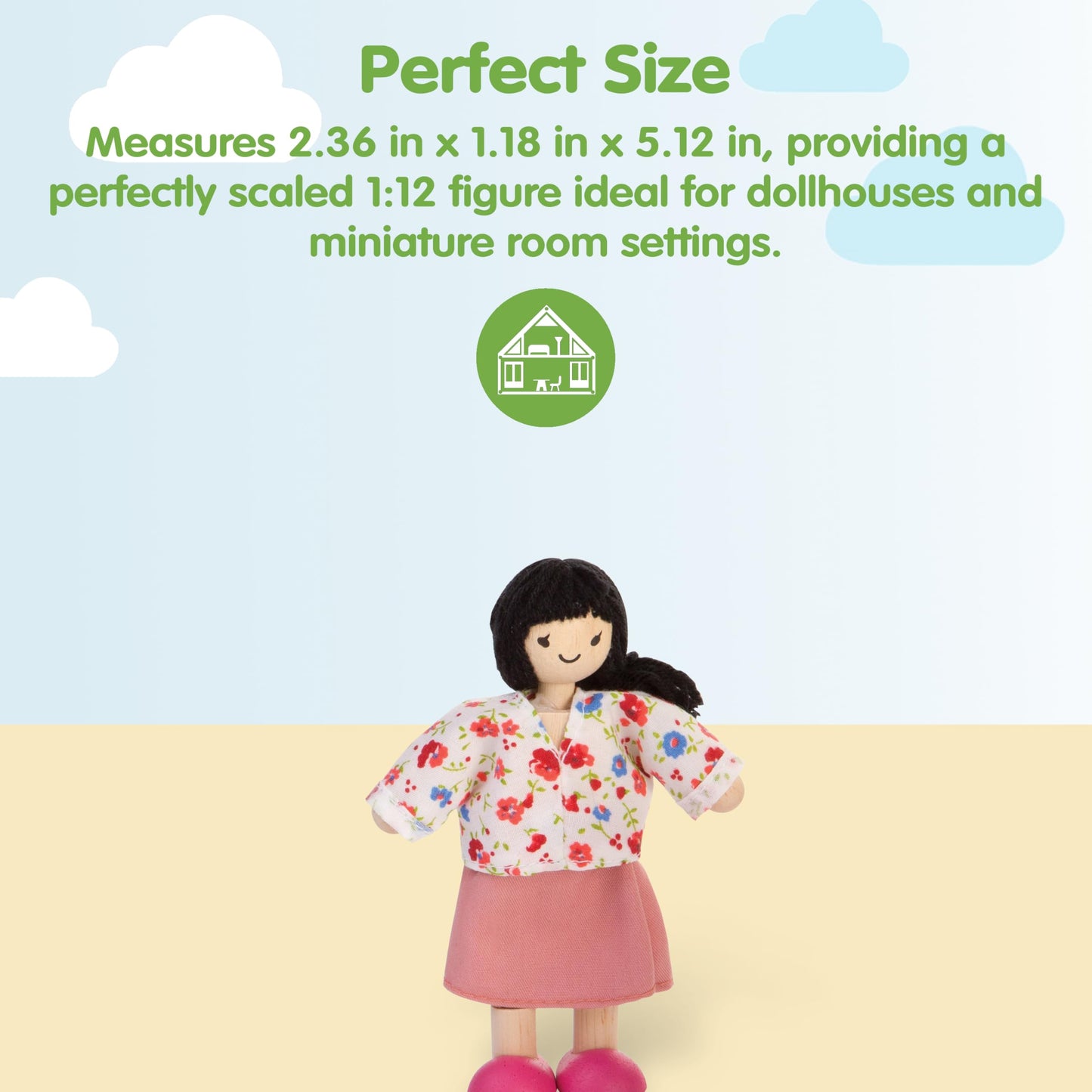 Plan Toys Asian Mom Doll