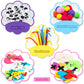 Watinc 18Pcs Hand Puppets Making Kit For Kids Art Craft Felt Sock Monster Puppet Creative Diy Make Your Own Puppets Pipe Cleaners Pompoms Storytelling Role Play Party Supplies Gift For Girls Boys