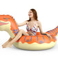 Jasonwell Inflatable Dinosaur Pool Float Tube For Boys Girls Adults 93'' T-Rex Floatie Summer Beach Swimming Pool Inflatables T-