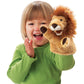 Folkmanis Little Lion Hand Puppet, Tan, 1 Ea