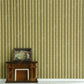 Iland Originality Dollhouse Wallpaper 39 * 15.7 Inch, Dollhouse Accessories On 1:12 Scale Or 1:6 Scale (Striped Red-Brown)