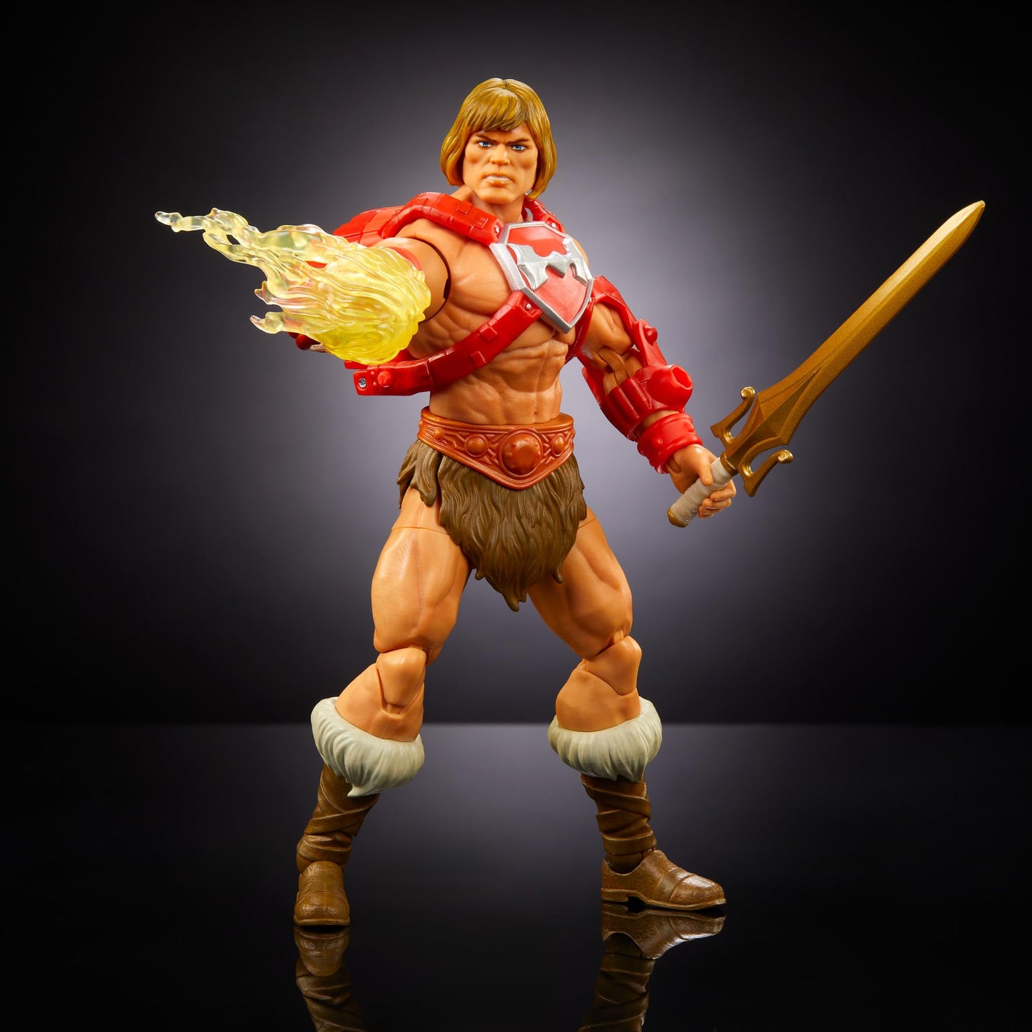 Masters of the Universe Masterverse New Eternia Thunder Punch He-Man MOTU Action Figure  protective covering  decorative replica blade & Hand Effects  30 Joints  Swap Hands