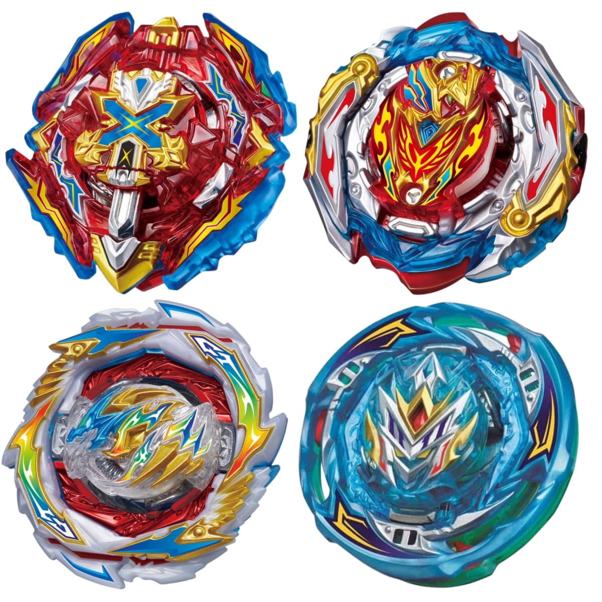 RQFDZM Gyro Toy Set - Burst Blade Game for Kids - Plastic - Birthday Party Gift