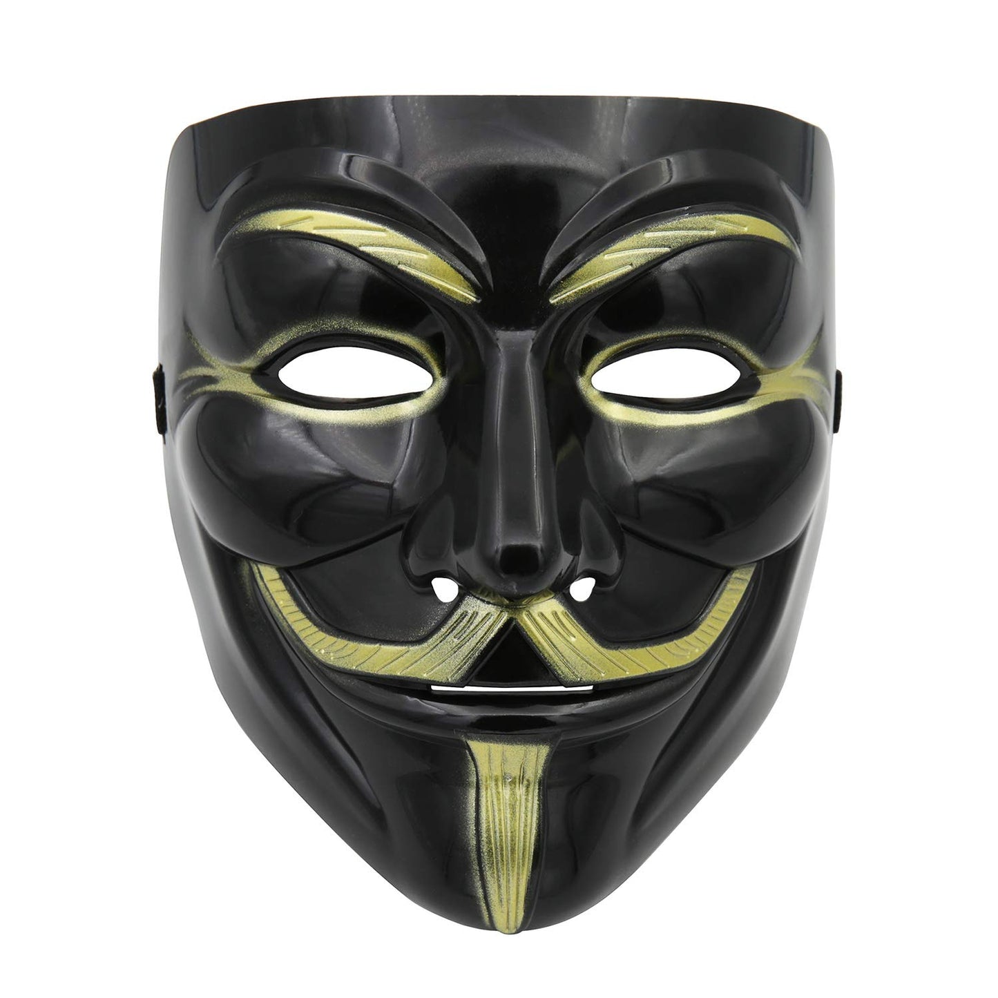 Duketea 4 Pack Hacker Mask For Kids, Anonymous Mask Halloween Costume Cosplay Masquerade Party