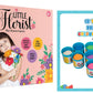 Funskool Handyfcrafts Little Florist,Make 16 Foam Flowers, Arts And Craft Kit Diy Kit, Ages 6 And Above, Multicolor & Fundough B