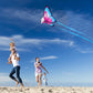 YFAFENGS Butterfly Kites for Kids & Adults, Easy to Fly Design with Long Tail for Stability, for Kids Ages 4-8 & Beginners, Beac