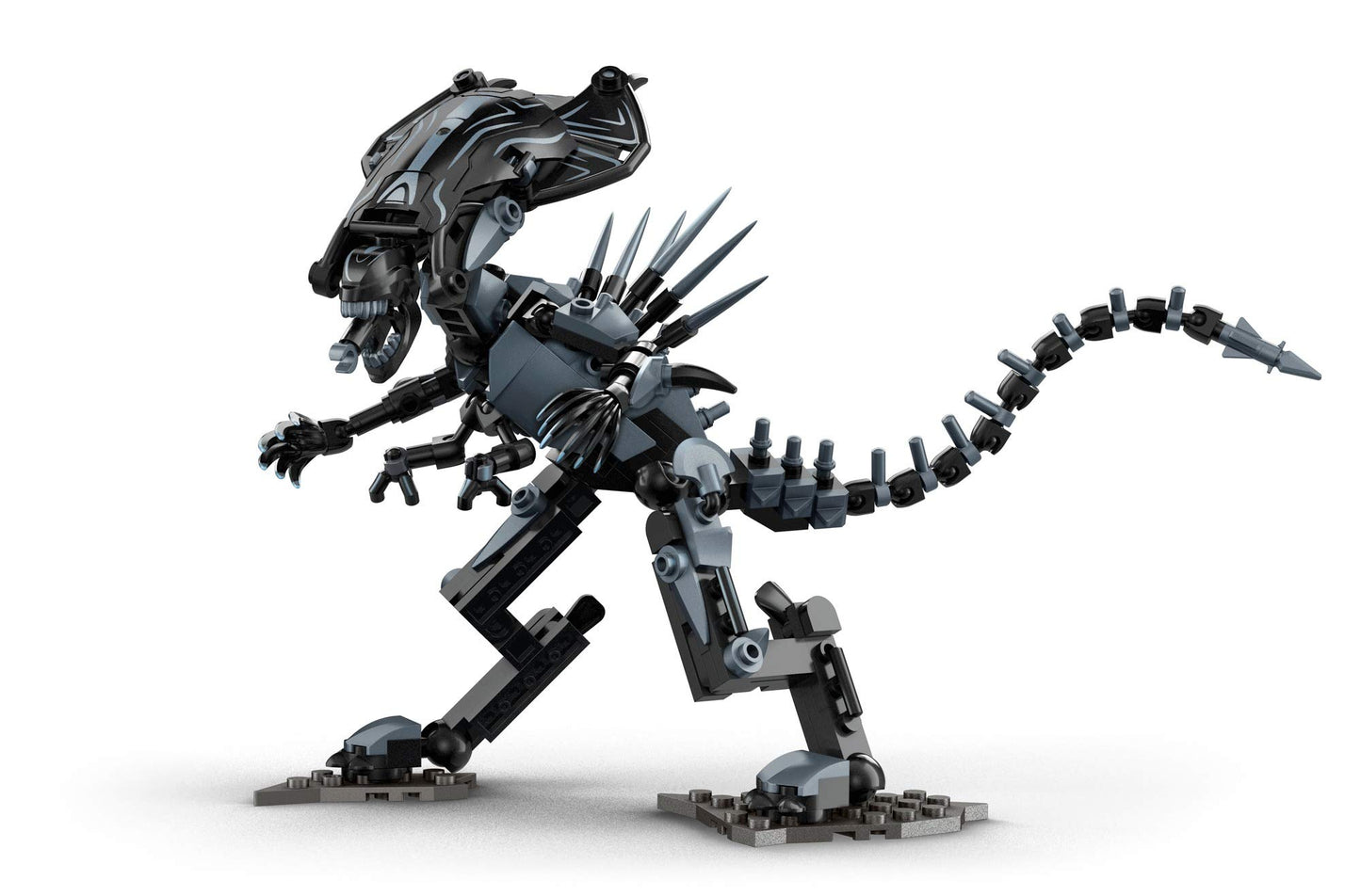 MEGA Mega Construx Black Series Alien Queen Building Set, Multi-color, Model GPH25, Durable Polypropylene