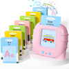Ednzion Bilingual English & Spanish Flash Cards For Toddlers, Audible Toys Learning Spanish For Kids Adults, Speech Therapy Toys, Educational Learning Talking Flash Cards 385 Sight Words-Pink