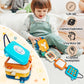 weirtoya Busy Board for 1 Year Old - Multicolor Montessori Travel Toy, Small Plastic Activity Cube for Toddlers, Model DDL-002