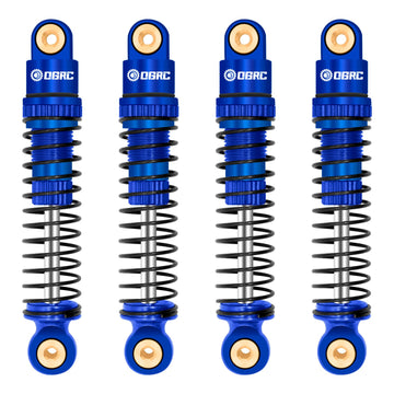 OGRC Shocks Absorber Oil Threaded Damper Aluminum Front & Rear Shocks for Axial SCX24 C10 JLU Deadbolt Gladiator Bronco Upgrade 
