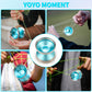 Yoyostudio S03 Blue Silver Professional Bi-Metal Yoyo, Unresponsive Yo Yo For Adults, Responsive Yoyo For Kid 8-12 Or Above With