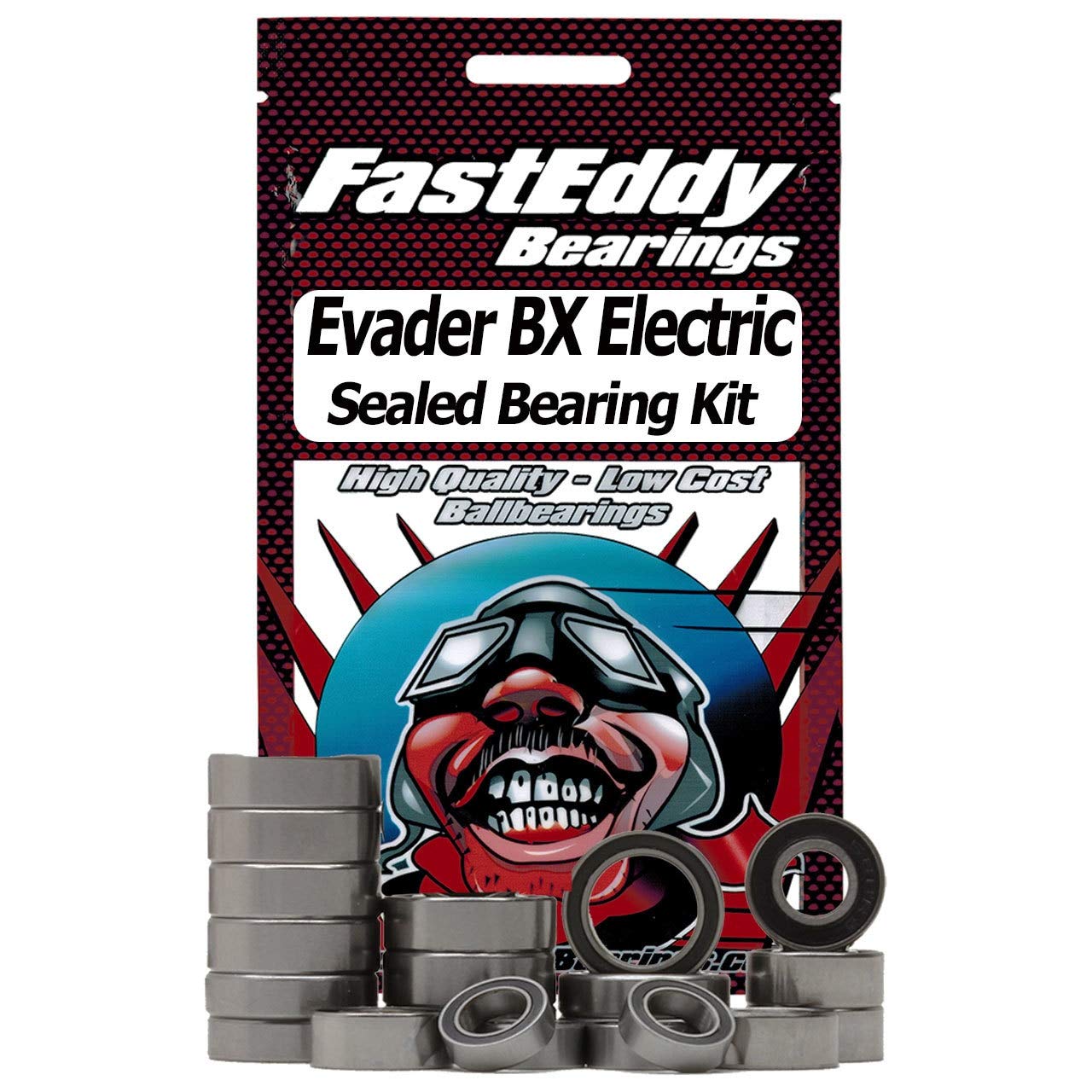 FastEddy Bearings Compatible with Duratrax Evader BX Electric Sealed Bearing Kit