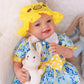 Babeside Lifelike Reborn Baby Dolls - Leen 20 Inch Soft Body Realistic-Newborn Smile Baby Boy Doll Poseable Real Life Baby Dolls