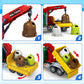 SpringFlower Truck Toy for Boy Toddlers, Large Garbage Sorting Truck Toy for 3 4 5 6 7 Old Kids,Truck Vehicle Toy with Garbage C