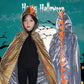 Qiaoniuniu Dinosaur Cape Dragon Hooded Cloak Halloween Costume Boy Girl Toddler Dress Up Clothes 3-8 Years Old Color Blue
