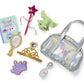 American Girl WellieWishers 14.5-inch Doll Ready to Be Royal Accessories with Bag, Hand Mirror, and Tiara, For Ages 4+