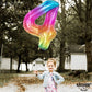 KatchOn, Giant Rainbow 4 Balloon Number - 40 Inch, Four Balloon | Number 4 Balloons for Birthdays | 4 Year Old Balloon for 4th B