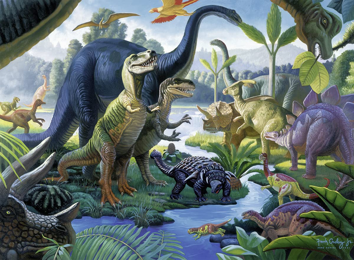 Ravensburger Land Of The Giants | 100-Piece Jigsaw Puzzle For Kids | Unique And Durable Pieces | Foster Creativity And Concentration | Fsc Certified