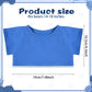 Roundfunny Bear Tee Shirt Fit 14-18Inch Bear Clothes Stuffed Animal Clothes Shirt Basic Stuffed Bears Dolls Shirt, Blue