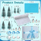 Glimin Polar Animals School Projects Set Diorama Supplies Kit Figurine Toys Model Diorama Project Set Educational Toys Birthday