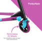 Yvolution Y Fliker Air A3 Drift Scooter - 3 Wheels, Aluminum, Purple 2020, for Ages 7+
