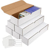 Card Box 6 Pack-4800 Count,Trading Card Storage Box With 20 Dividers&8 Labels,Card Organizer Corrugated Cardboard Storage,Card G
