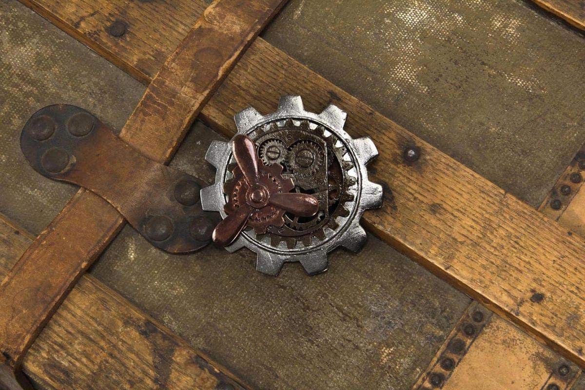 Elope Womens Propeller Gear Steampunk Pin