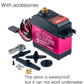 DS3218 High Torque Metal Gear Digital Servo Water Resistant RC Servo 20kg 270 Degree Rotation RC Toys DIY Model for Baja Cars (P