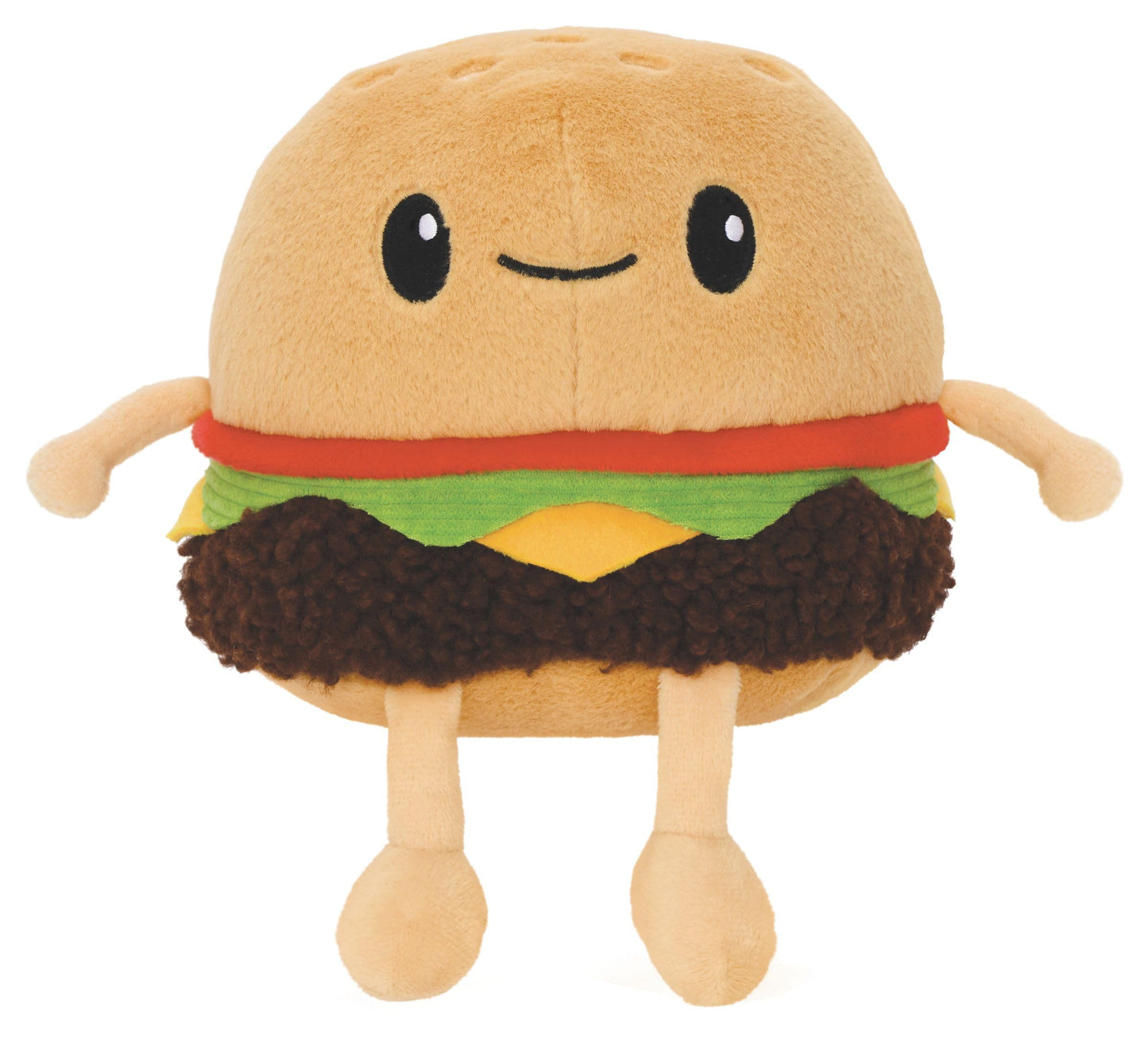 Iscream Screamsicles Kawaii Snack Shack 8'' Plush - Cheesy Burger