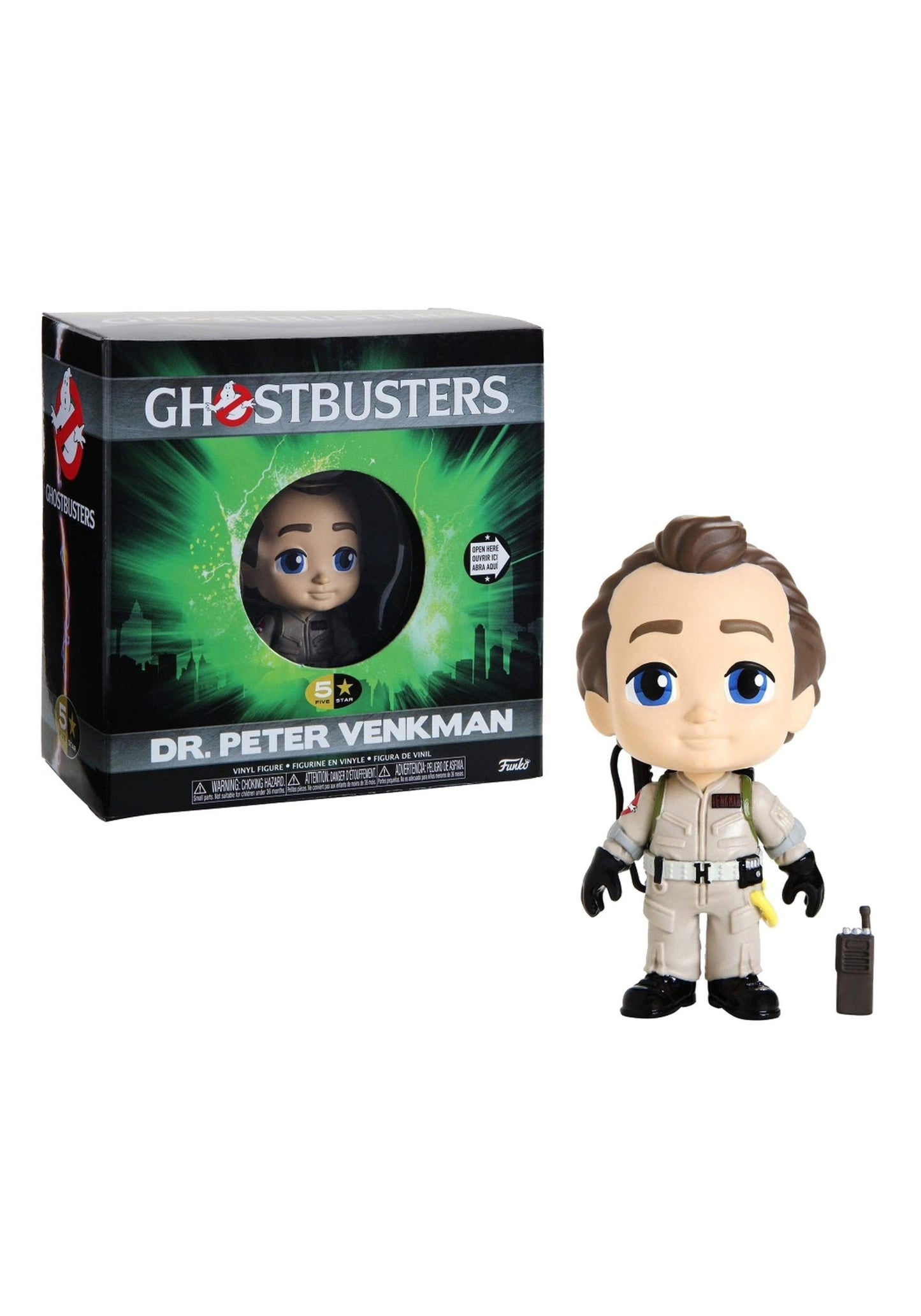 Funko 5 Star: Ghostbusters-Dr. Peter Venkman Collectible Figure - Ghostbusters Classic - Collectible Vinyl Figure - Gift Idea -
