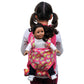 The Queen'S Treasures Doll Accessories, Pink Baby Doll Backpack Carrier And Doll Sleeping Bag, Compatible For Use With 15 And 18 Inch American Girl. Doll Not Included
