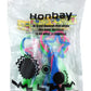 Honbay Bubble Wands - 12pcs Mix Color Circle Star Heart Shapes, Plastic Fun for Kids