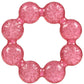 Nuby Icybite Soother Ring Teether, 2 Count (Green/Pink)