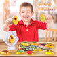 Woumserta Flower Amber Dig Kit - 8 Flowers Specimens Excavation Kit, Flower Toy For Kids Girls, Plant Gift Dig Kits, Flower Plan