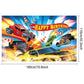 Hot Car Birthday Party Decorations Hot Race Car Birthday Party Backdrop 6.1X3.6Ft Banner Background For Boys Birthday Supplies Racing Car Signs For Indoor Outdoor Birthday Party Decorations Supplies