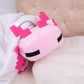 Weddye Pixel-Style Plush Axolotl Toy, 8" Cotton Soft Character, Video Game-Inspired Collectible, Pink