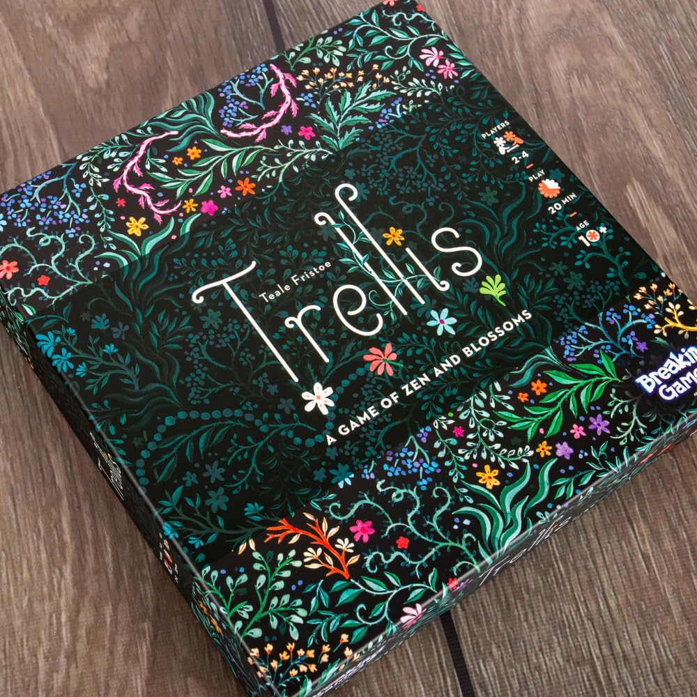 Trellis - Strategic Board Game | Perfect For Game Nights, Parties, And Casual Hangouts Components | Easy To Learn, Fun To Master