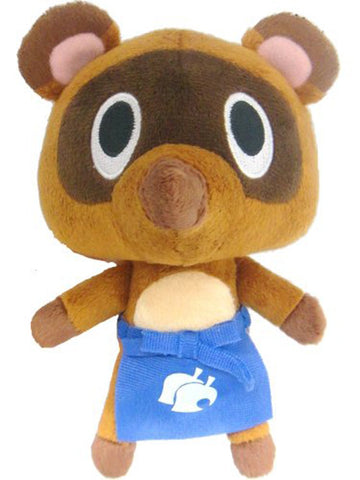 Sanei Animal Crossing New Leaf Doll Timmy Convenience Store Clerk 5.5' Plush